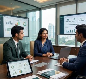 Premium website hero image showing privacy trust and governance for ISO 27701:2025 PIMS consulting.